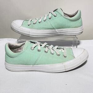 Converse All Star Sneakers Womens 9 Light Mint Green Canvas Low Top Skater Shoes